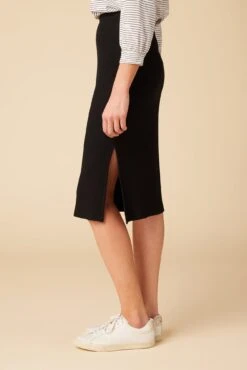 Vindy Paris Rib Skirt - Black -AGOLDE || CITIZENS OF HUMANITY Sales 0054 Vindy Black 2 50be050f a553 4921 8d96 afe471026706