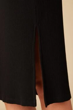 Vindy Paris Rib Skirt - Black -AGOLDE || CITIZENS OF HUMANITY Sales 0054 Vindy Black 5