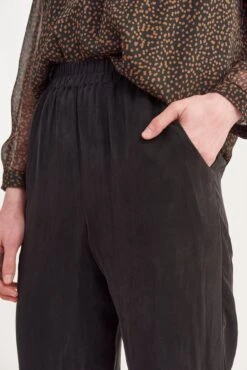 Henri Cupro Joggers - Black -AGOLDE || CITIZENS OF HUMANITY Sales 0074 Henri Cupro Black 1403 web daa33ce5 b28a 429d 90b0 21fe26b0df69