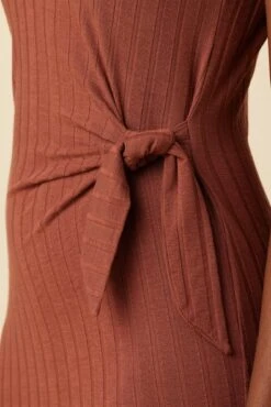 Cornelia Provence Rib Dress - Earth 9 Cornelia Provence Rib Dress - Earth -AGOLDE || CITIZENS OF HUMANITY Sales 0082 Cornelia Earth 4