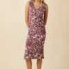 Cornelia Provence Rib Dress - Verona Truffle -AGOLDE || CITIZENS OF HUMANITY Sales 0082 Cornelia Verona Truffle 1