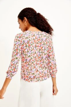 Issa Silken Modal Tee - Seaside Floral -AGOLDE || CITIZENS OF HUMANITY Sales 0111 Issa Silken Modal Seaside Floral 1977 web 6dcedd21 5baa 4f09 bf96 014cab5f46dd