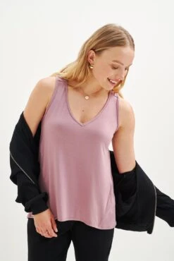 Sabel Dream Knit Tank - Lilac - ReAmour