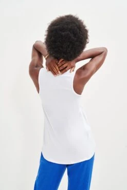 Sabel Dream Knit Tank - White -AGOLDE || CITIZENS OF HUMANITY Sales 0193 Sabel White 1618 web ca5c5b3f 7767 4f33 b4b2 0c4703d61c76