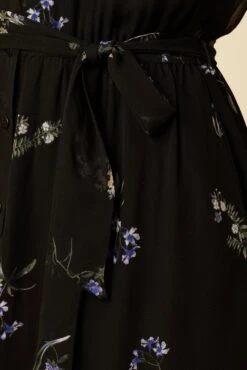 Marianna Chiffon Dress - Nahlia Floral -AGOLDE || CITIZENS OF HUMANITY Sales 01 0749R1 Marianna Chiffon Nahlia Floral 5