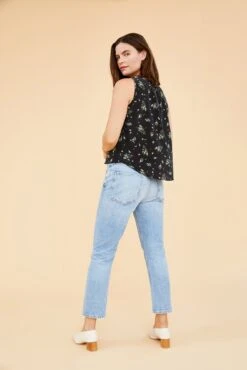 Tori Silk Tank -AGOLDE || CITIZENS OF HUMANITY Sales 0211ToriBolinasFloral 6713 web