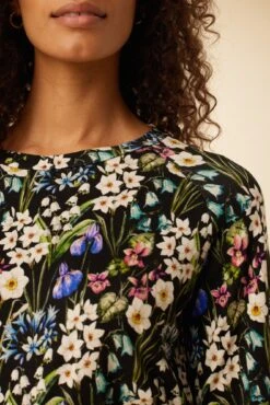 Issa Viscose Knit Tee - Summer Fields -AGOLDE || CITIZENS OF HUMANITY Sales 0223 Issa Summer Fields 4