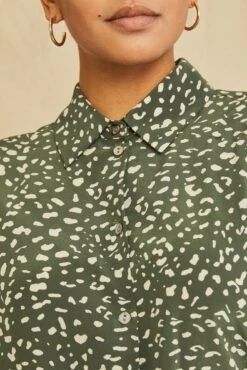 Bixby Washable Silk Blouse - Rocher Dot -AGOLDE || CITIZENS OF HUMANITY Sales 0263 Bixby Rocher Dot 3342 web ec7a148f ce1b 454b 87e5 4ccf69db983d