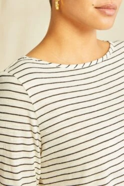 Marley Long Sleeve Tee - Trinidad Stripe -AGOLDE || CITIZENS OF HUMANITY Sales 0296 Marley Trinidad Stripe 1254 web 60ec4148 e1b5 4265 a00f c286224e34ea