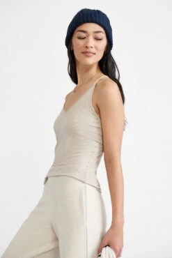 Jada Dream Knit Tank - Oatmeal 9 Jada Dream Knit Tank - Oatmeal -AGOLDE || CITIZENS OF HUMANITY Sales 0297 Jada Modal Oatmeal 0327 web 25169431 491b 49bd 86c4 7a093a28f7a8