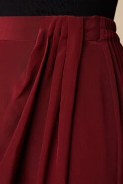 Sosi Washable Silk Wrap Skirt - Sumac -AGOLDE || CITIZENS OF HUMANITY Sales 02 10173 Sosi Sumac 5