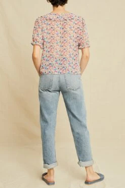 Vera Upcycled Blouse 8 Vera Upcycled Blouse -AGOLDE || CITIZENS OF HUMANITY Sales 0321 Vera Catalina Floral 0574 web