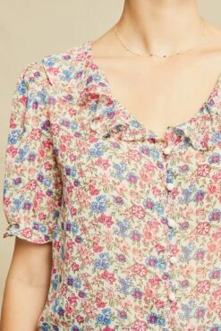 Vera Upcycled Blouse 9 Vera Upcycled Blouse -AGOLDE || CITIZENS OF HUMANITY Sales 0321 Vera Catalina Floral 0634 web