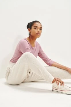 Skylar Linen Rib Joggers -AGOLDE || CITIZENS OF HUMANITY Sales 0328 Skylar Linen Rib Linen 2390 web