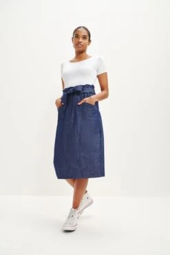 Romy Denim Skirt 21 Romy Denim Skirt -AGOLDE || CITIZENS OF HUMANITY Sales 0342 Romy Denim 0436 web