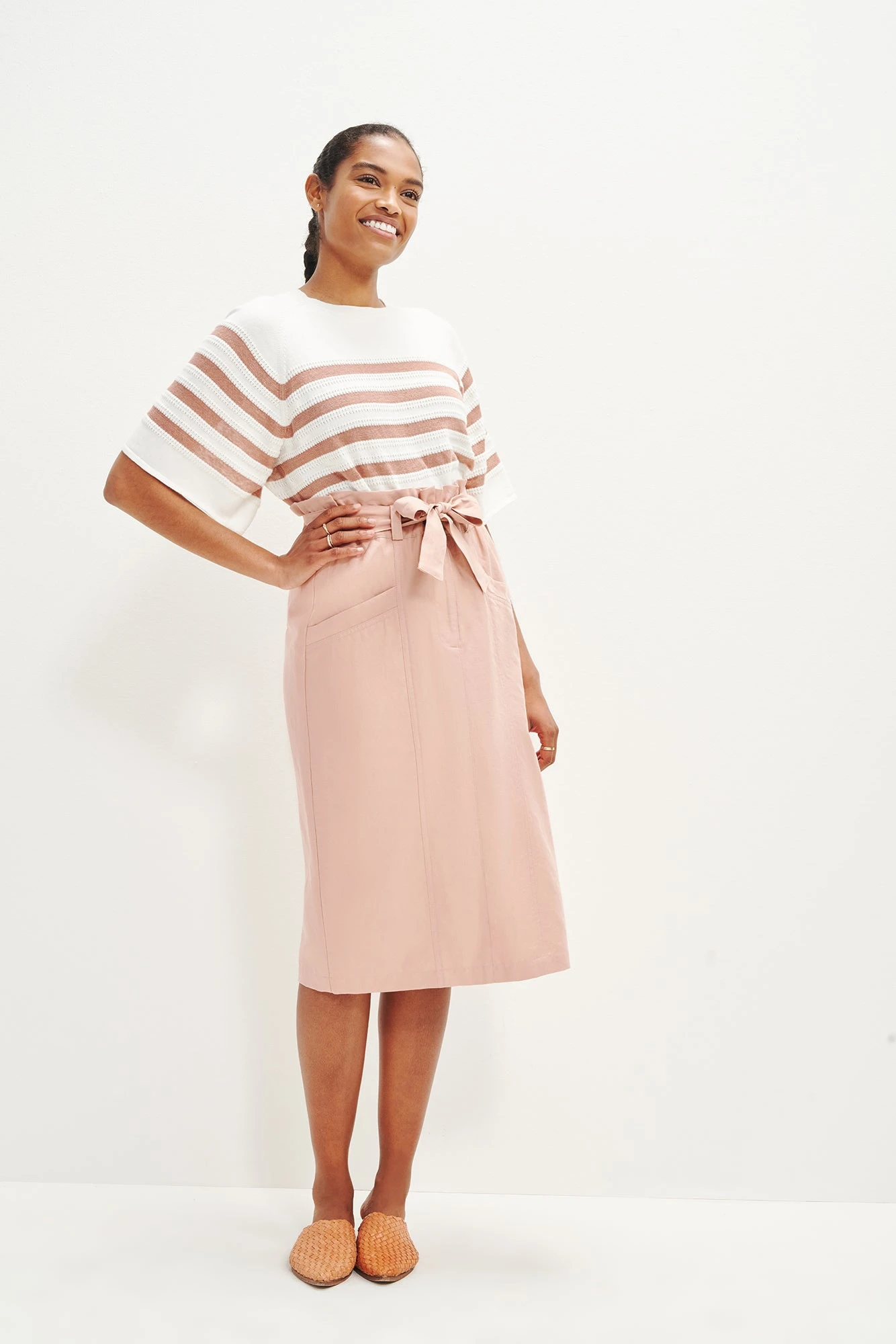 Romy Femme Fête Skirt - Rose 4 Romy Femme Fête Skirt - Rose - Image 2