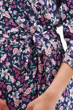 Mollie Wrap Dress -AGOLDE || CITIZENS OF HUMANITY Sales 0361 Mollie Zuma Print 2166 web