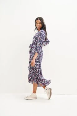 Mollie Wrap Dress -AGOLDE || CITIZENS OF HUMANITY Sales 0361 Mollie Zuma Print 2212 web