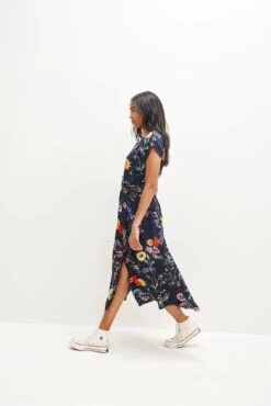 Gracia Washable Silk Dress -AGOLDE || CITIZENS OF HUMANITY Sales 0362 Gracia Provence Print 1857 web