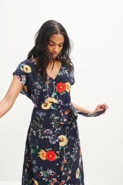 Gracia Washable Silk Dress -AGOLDE || CITIZENS OF HUMANITY Sales 0362 Gracia Provence Print 1896 web