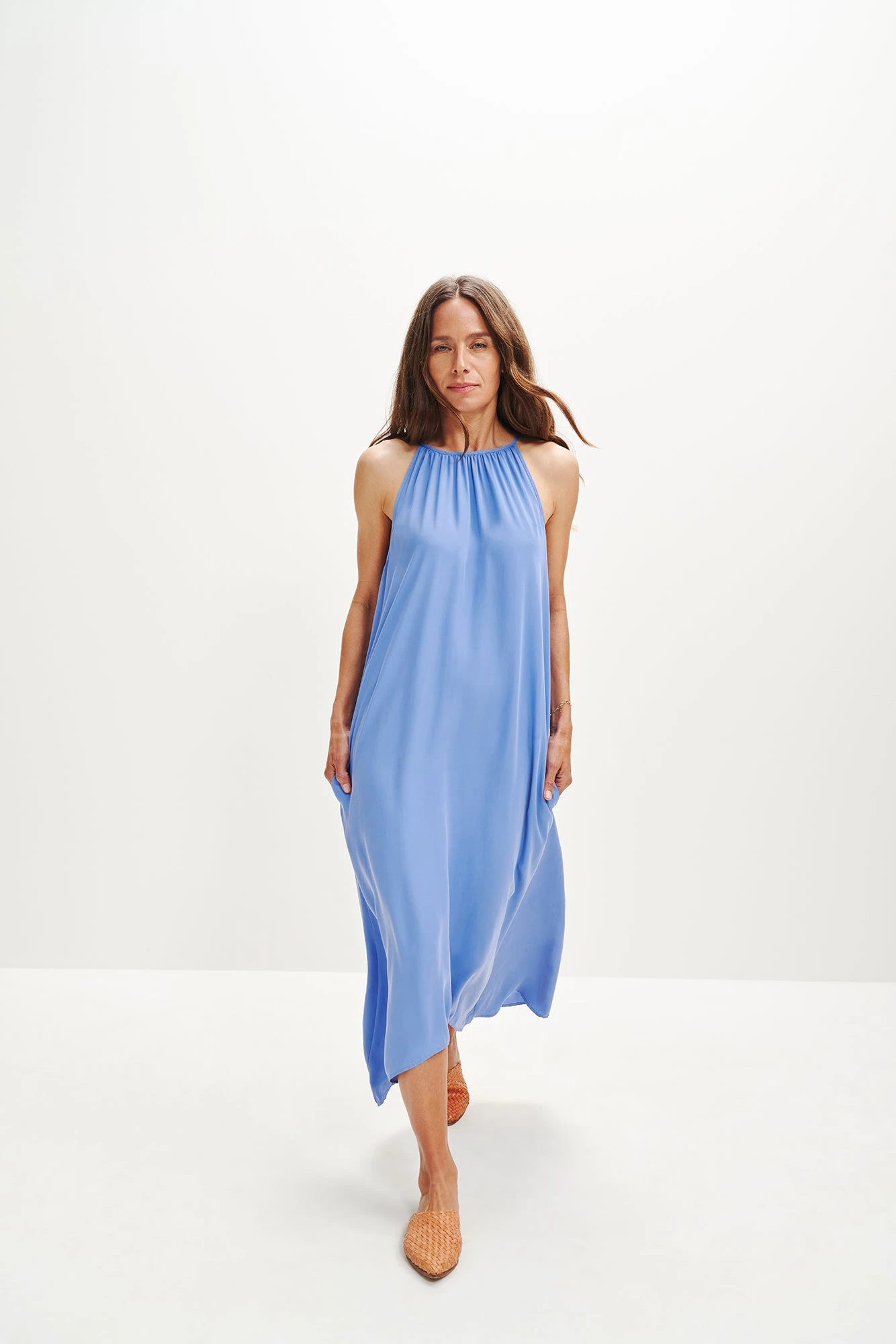 Jasmin Cottonseed Cupro Dress 3 Jasmin Cottonseed Cupro Dress