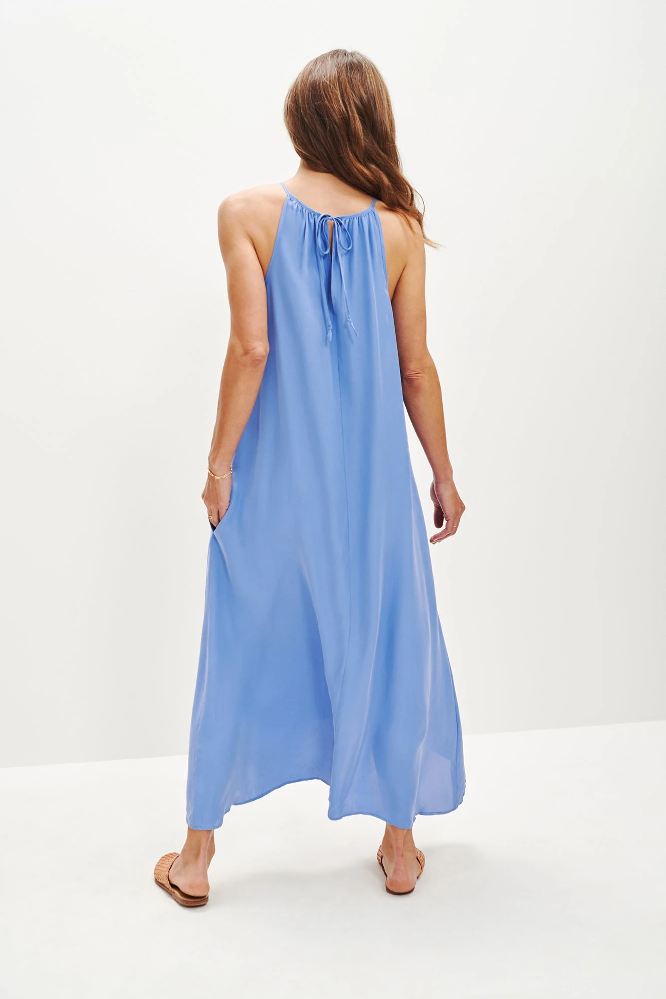 Jasmin Cottonseed Cupro Dress 13 Jasmin Cottonseed Cupro Dress - Image 11