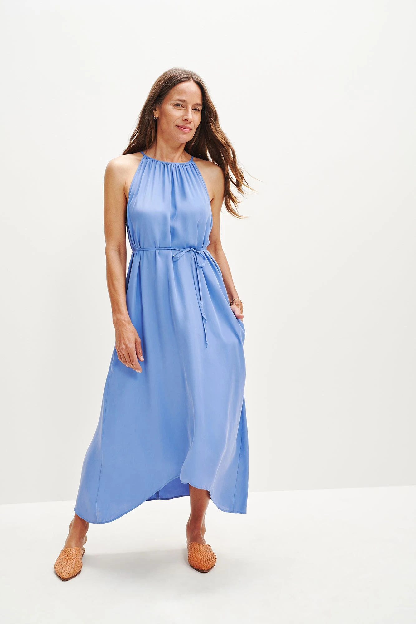 Jasmin Cottonseed Cupro Dress 12 Jasmin Cottonseed Cupro Dress - Image 10