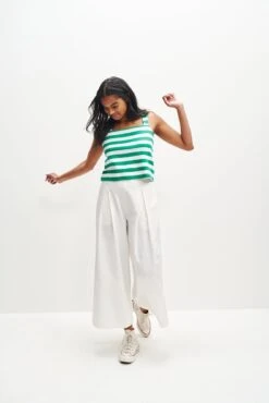 Deslin Femme Fête Pant - Salt - ReAmour