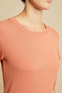 Berkeley Dream Rib Tee - Hibiscus -AGOLDE || CITIZENS OF HUMANITY Sales 0372 SS Berkeley Dream Rib Hibiscus 1394 Web 77901e71 5819 447d 9b7e 31a5839aaa8b