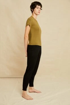 Berkeley Dream Rib Tee - Matcha -AGOLDE || CITIZENS OF HUMANITY Sales 0372 SS Berkeley Dream Rib Matcha 1293 Web 9368c63c 0c1e 47c2 a163 b81f505c7a16