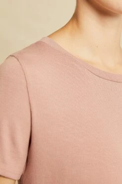 Berkeley Dream Rib Tee - Quartz -AGOLDE || CITIZENS OF HUMANITY Sales 0372 SS Berkeley Dream Rib Quartz 0888 Web 4c161535 bd46 468e af04 2461dc94ba17