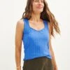 Bettina Ribbed Tank - Lapis -AGOLDE || CITIZENS OF HUMANITY Sales 0384 Bettina Lapis 1373 web 8fc10fa0 85c2 4d80 abf6 f3024c22cd5c