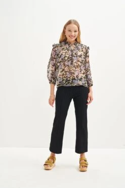 Camila Nouveau Silk Blouse - ReAmour -AGOLDE || CITIZENS OF HUMANITY Sales 0394 Camila Lavender Midi Floral 1875 web a7e48612 8a91 45af a2df 95e67ddafef8