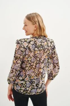Camila Nouveau Silk Blouse - ReAmour -AGOLDE || CITIZENS OF HUMANITY Sales 0394 Camila Lavender Midi Floral 1944 web c6a9b26a f24a 4368 bd5c c39e9864397d
