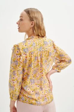 Camila Nouveau Silk Blouse - Midi Floral Sunflower - ReAmour 10 Camila Nouveau Silk Blouse - Midi Floral Sunflower - ReAmour -AGOLDE || CITIZENS OF HUMANITY Sales 0394 Camila Sunflower 0231 web 73d4c8f2 88ce 45ea 87df ca427665fe8a