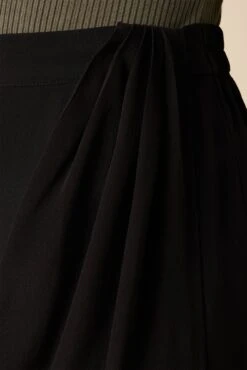 Sosi Washable Silk Wrap Skirt - Black -AGOLDE || CITIZENS OF HUMANITY Sales 03 10173 Sosi Black 5