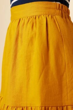 Jill Linen Skirt - Sunflower -AGOLDE || CITIZENS OF HUMANITY Sales 0404 Jill Sunflower 5