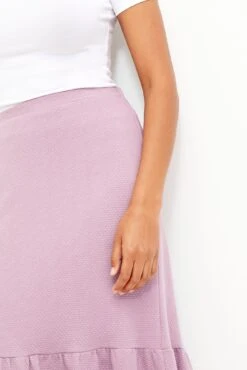 Melia Scallop Knit Skirt - Lavender -AGOLDE || CITIZENS OF HUMANITY Sales 0405 Melia Lavender 1639 web cc1ba5b4 0a42 4cd1 b833 122bba960176