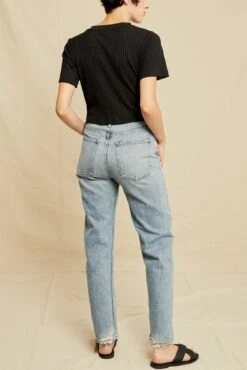 Jeanette Short Sleeve Tee - Black -AGOLDE || CITIZENS OF HUMANITY Sales 0453 Jeanette Black 0393 web 12052d5b 7557 4c10 88b8 41047d31f40d