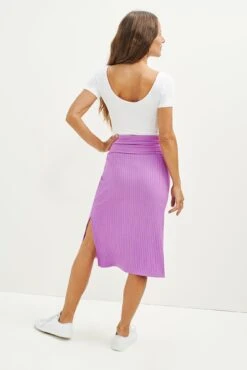 Zio Ribbed Skirt - Cosmos -AGOLDE || CITIZENS OF HUMANITY Sales 0464 Zio Cosmos 1938 web 38d48070 db15 4c5c 95b8 eb6ff8a1234c