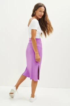 Zio Ribbed Skirt - Cosmos -AGOLDE || CITIZENS OF HUMANITY Sales 0464 Zio Cosmos 1962 web ea9d96c6 ee9c 4bec 86a3 37d84c29a9a9