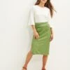 Zio Ribbed Skirt - Pear 2 Zio Ribbed Skirt - Pear -AGOLDE || CITIZENS OF HUMANITY Sales 0464 Zio Pear 3531 web 9aad4588 fcaf 486b 9e2e d814e181c11b