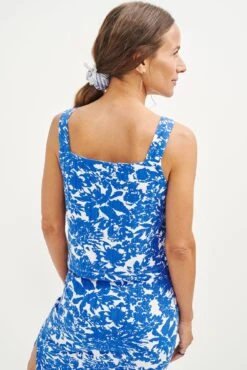 Nicola Tank - ReAmour -AGOLDE || CITIZENS OF HUMANITY Sales 0472 Nicola Provence Rib Verona Floral 0775 Web 25cf407c b271 48cb 9c53 cb567b45075d