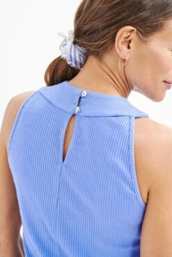 Leomie Paris Rib Tank - Sky -AGOLDE || CITIZENS OF HUMANITY Sales 0474 Leomie Sky 1250 Web 7cc2b852 262c 497e b48f fd76ddafc891