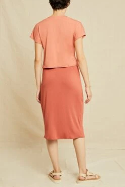 Juliet Dream Knit Tee - Hibiscus -AGOLDE || CITIZENS OF HUMANITY Sales 0480 Juliet Hibiscus 0293 web 11271815 6089 45c4 95dc a34235a46923