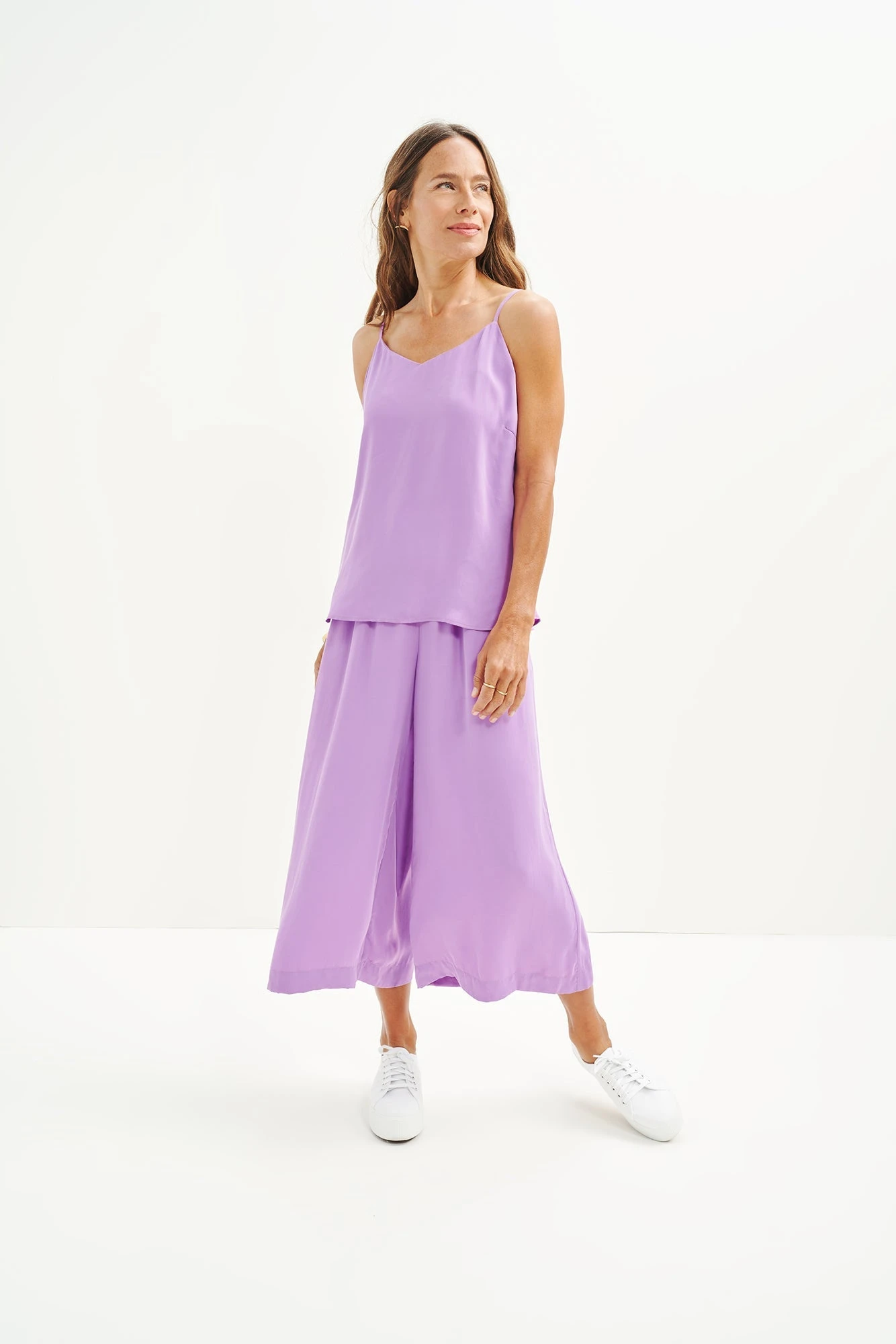 Lisbon Cupro Blouse - Cosmos 3 Lisbon Cupro Blouse - Cosmos