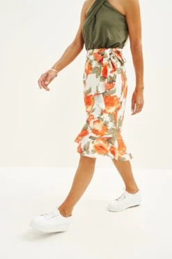 Rihanna Upcycled Skirt -AGOLDE || CITIZENS OF HUMANITY Sales 0500 Rihanna Seville Floral 2609 web