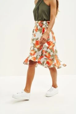 Rihanna Upcycled Skirt -AGOLDE || CITIZENS OF HUMANITY Sales 0500 Rihanna Seville Floral 2742 web