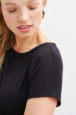 Chessa Dream Knit Tee - Black -AGOLDE || CITIZENS OF HUMANITY Sales 0505 Chessa Black 3293 web 7f0a98c7 8bef 4c96 8041 cfb677cc842c