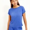 Chessa Dream Knit Tee - Lapis -AGOLDE || CITIZENS OF HUMANITY Sales 0505 Chessa Lapis 0721 web 00f44297 7ea6 4a27 a8eb dcd923e4a07b